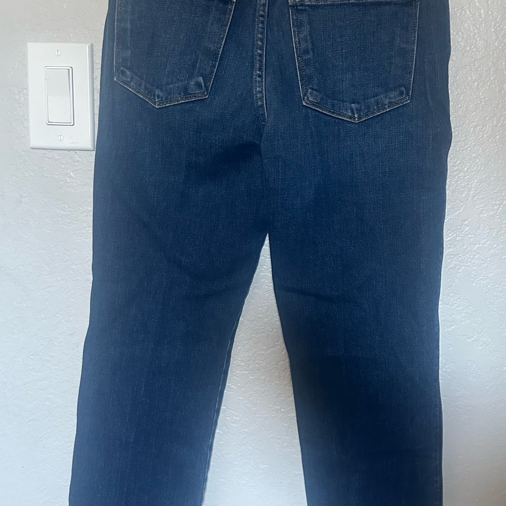 NWT FRAME High Rise Straight JEANS - Picture 3 of 6